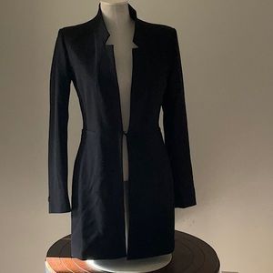 Black long coat from Zara size small